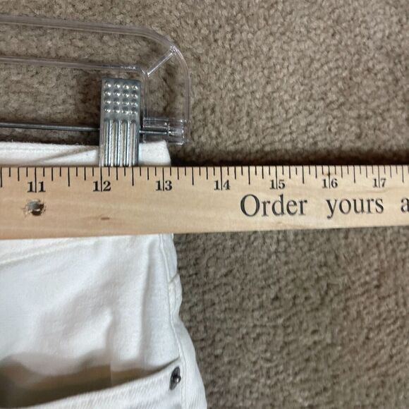 Everlane Skinny Jeans Womens Size 25 Bone High Rise Stretch‎ Japanese Denim NEW - Picture 8 of 13